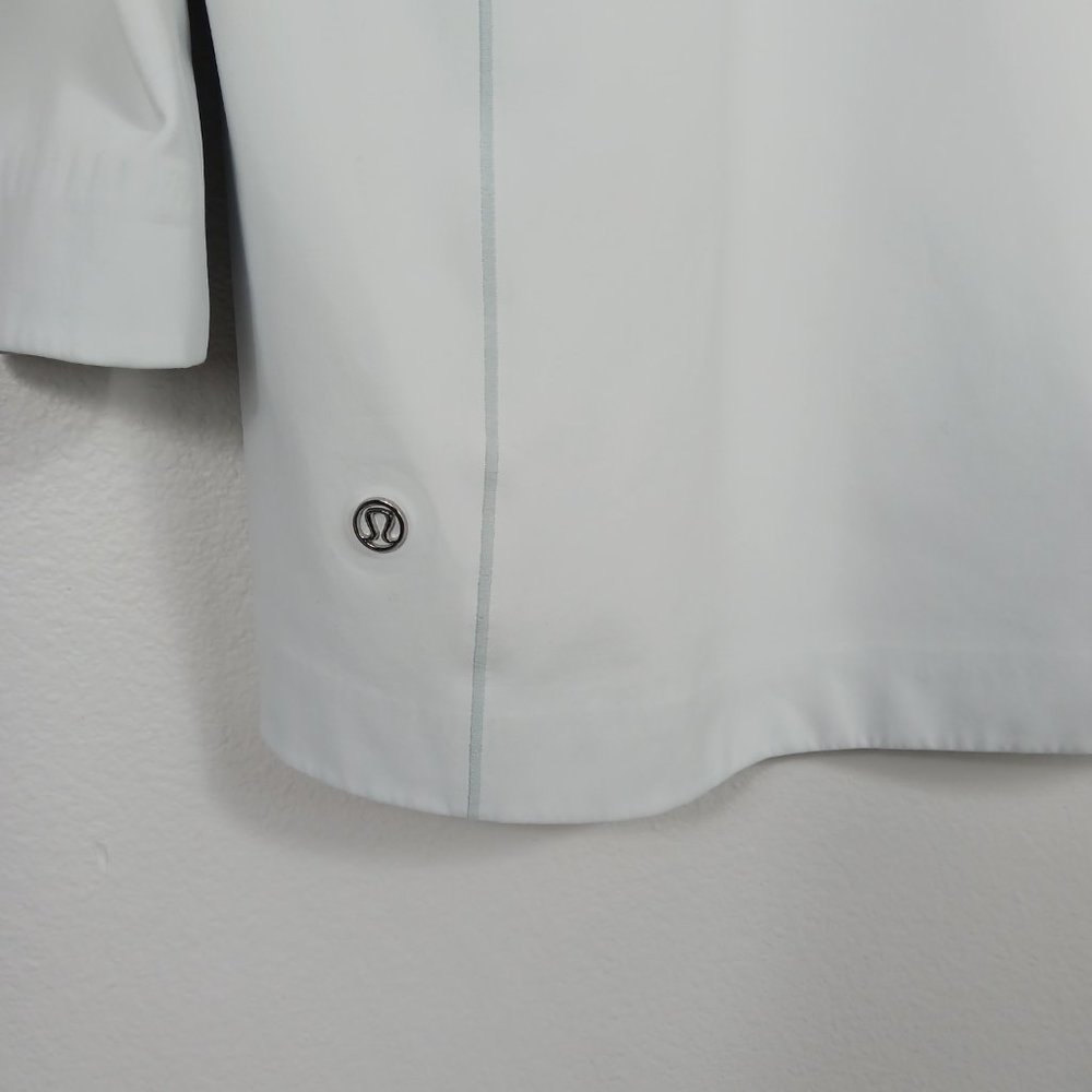 LULULEMON Women's Glyde Along Softshell jacket gray size 8 - Picture 6 of 9